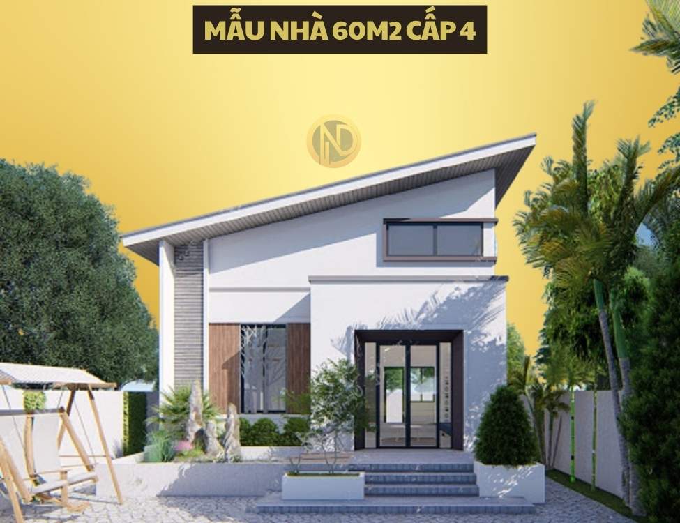 mẫu nhà 60m2 cấp 4