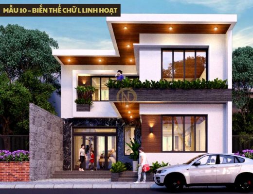 Mẫu 10 – Biến thể chữ L linh hoạt