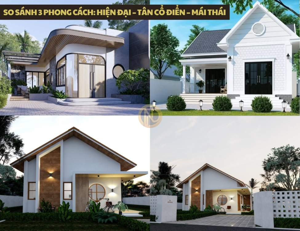 So sánh 3 phong cách