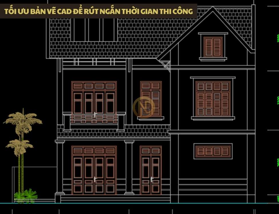 Tối ưu bản vẽ CAD để rút ngắn thời gian thi công