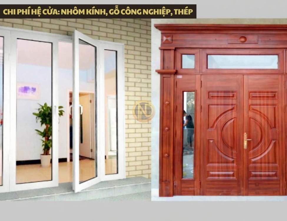 Chi phí hệ cửa: