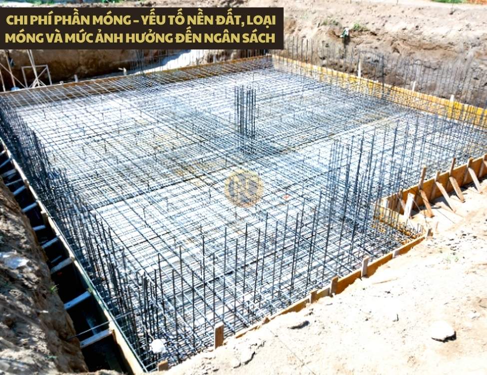 Chi phí phần móng – yếu tố nền đất, loại móng và mức ảnh hưởng đến ngân sách