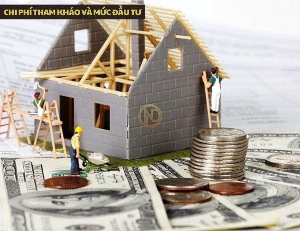 Chi phí tham khảo và mức đầu tư cho nhà 5x12 1 trệt 1 lầu 3 phòng ngủ