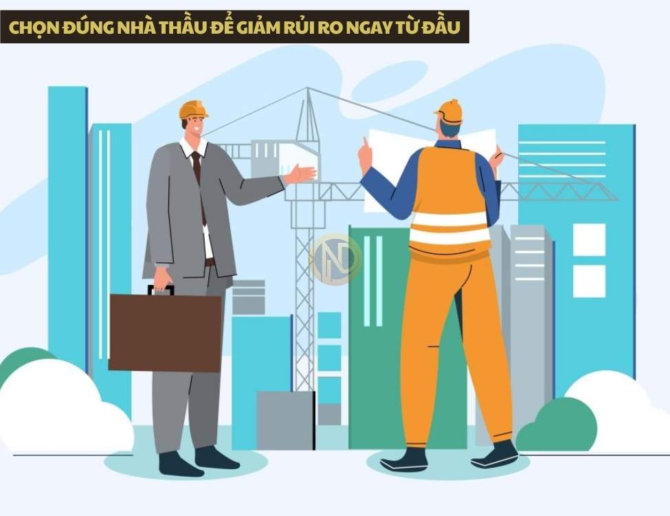 Chọn đúng nhà thầu để giảm rủi ro ngay từ đầu