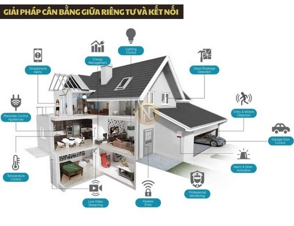 Giải pháp cân bằng giữa riêng tư và kết nối cho gia đình đông người