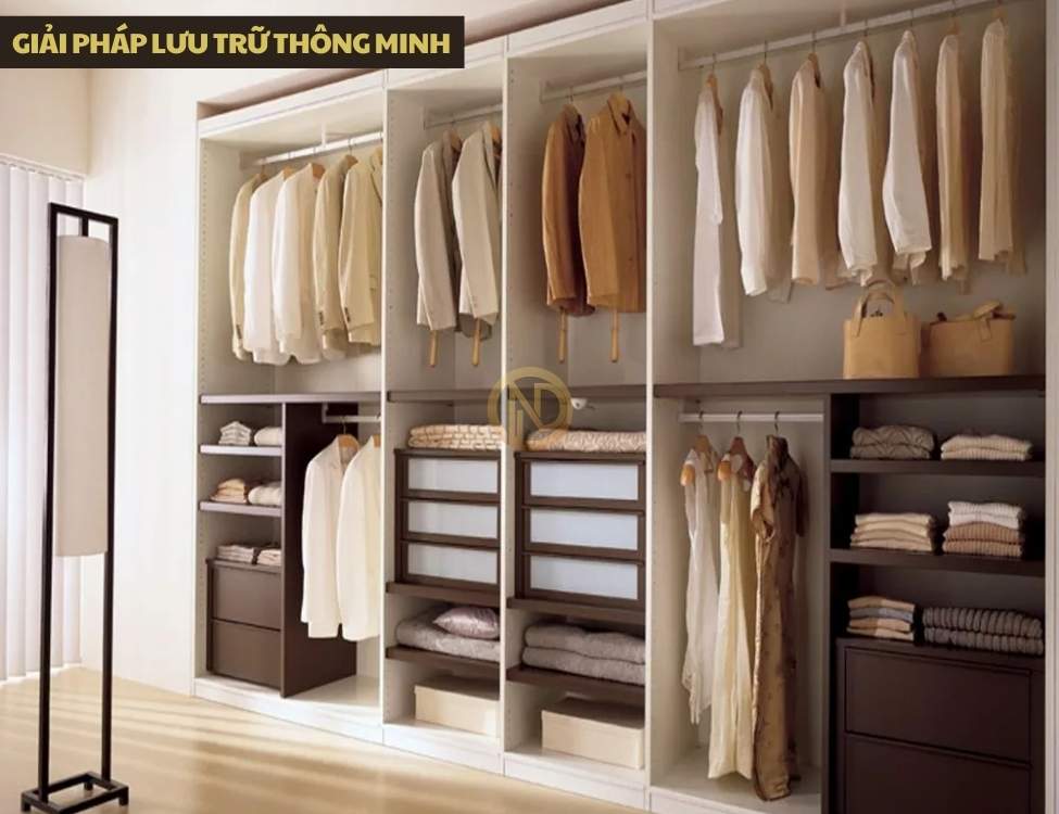 Giải pháp lưu trữ thông minh: nội thất đa năng, tận dụng gầm cầu thang và các góc chết