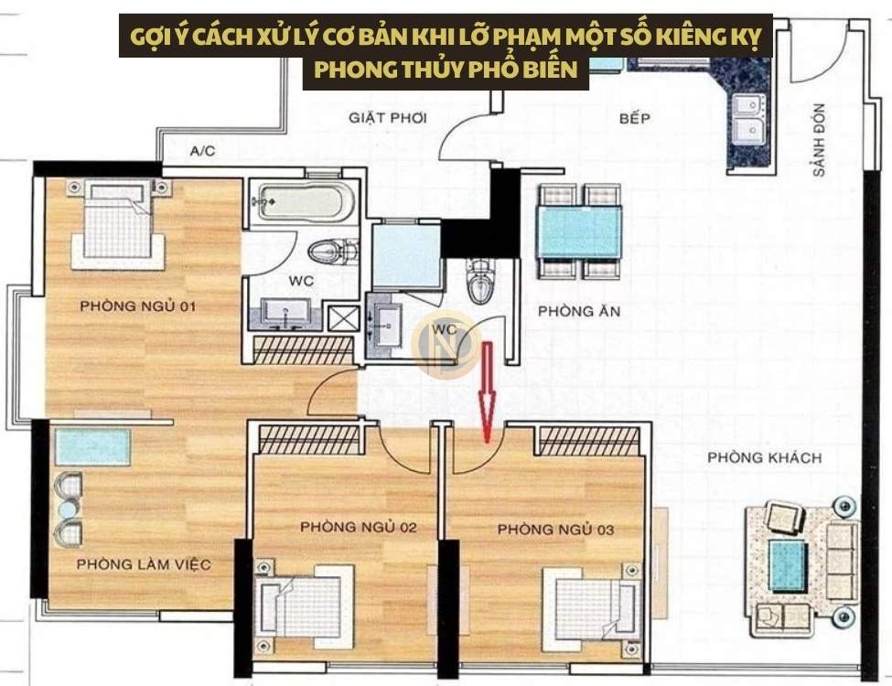 Gợi ý cách xử lý cơ bản khi lỡ phạm một số kiêng kỵ phong thủy phổ biến