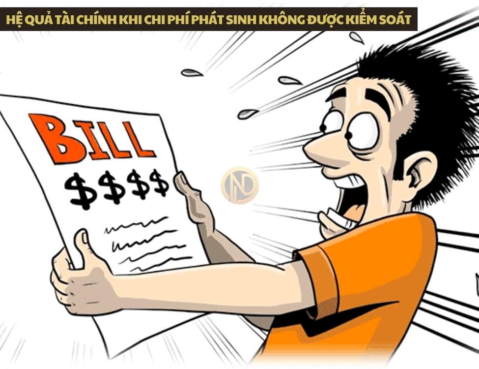 Hệ quả tài chính khi chi phí phát sinh không được kiểm soát
