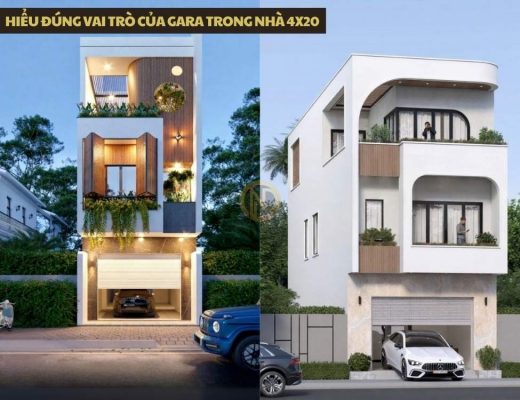 Hiểu đúng vai trò của gara trong nhà 4x20