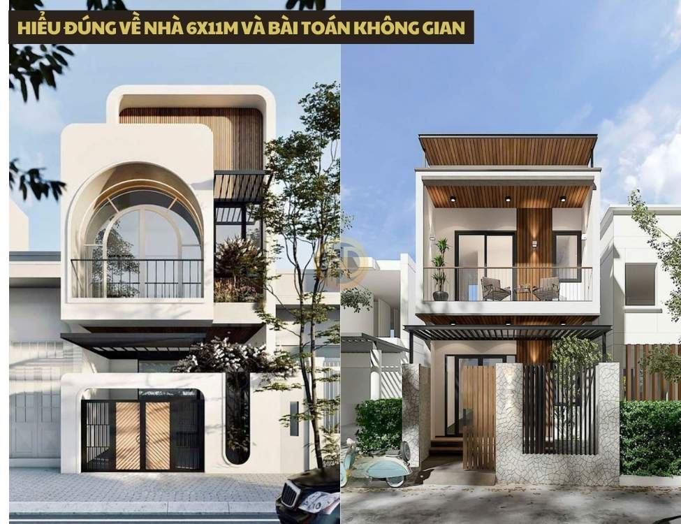 Hiểu đúng về nhà 6x11m và bài toán không gian