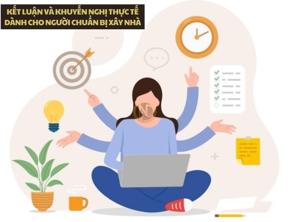 Kết luận và khuyến nghị thực tế dành cho người chuẩn bị xây nhà