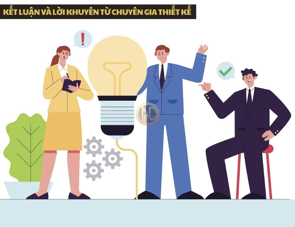 Kết luận và lời khuyên từ chuyên gia thiết kế