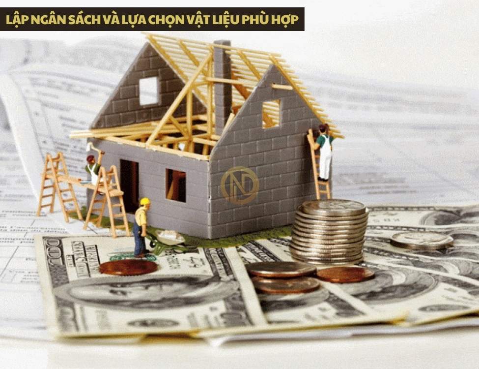 Lập ngân sách và lựa chọn vật liệu phù hợp để mẫu nhà 6×15m mái Thái không bị đội chi phí