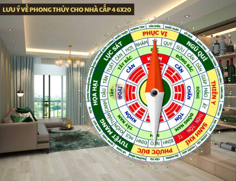 Lưu ý về phong thủy cho nhà cấp 4 6x20