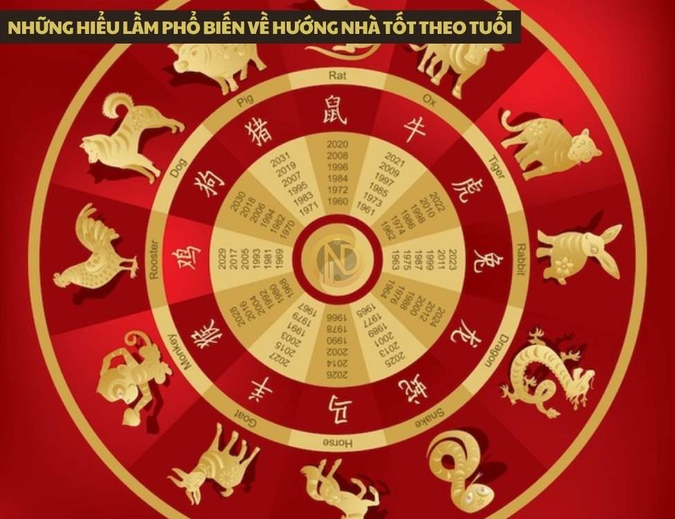 Những hiểu lầm phổ biến về hướng nhà tốt theo tuổi