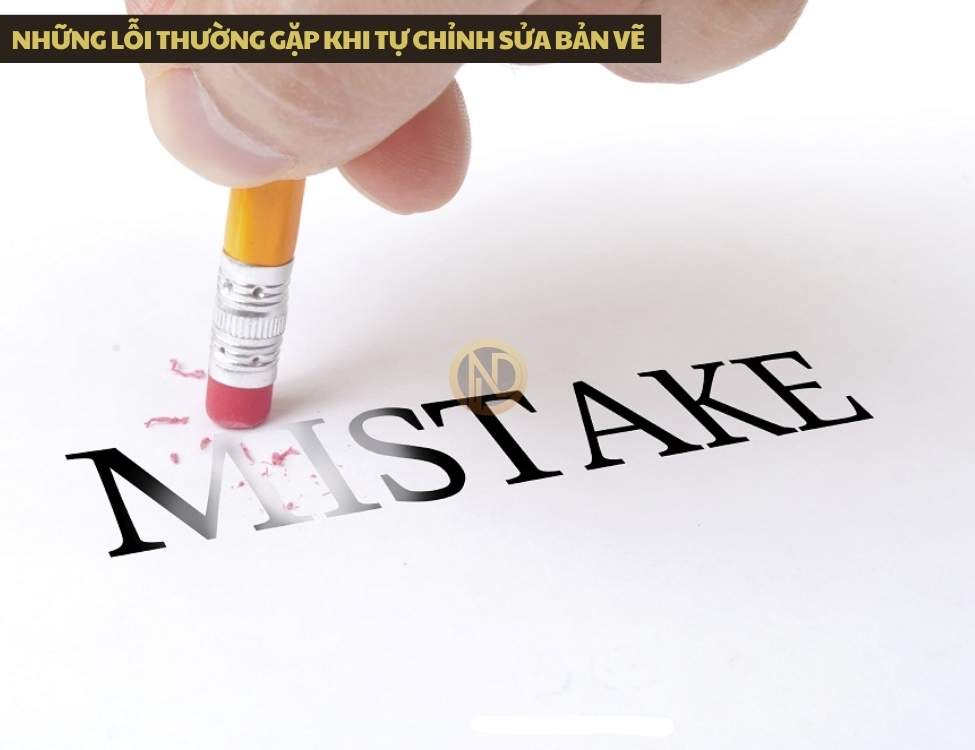 Những lỗi thường gặp khi tự chỉnh sửa bản vẽ nhà 5x12m không có kỹ sư kiểm tra