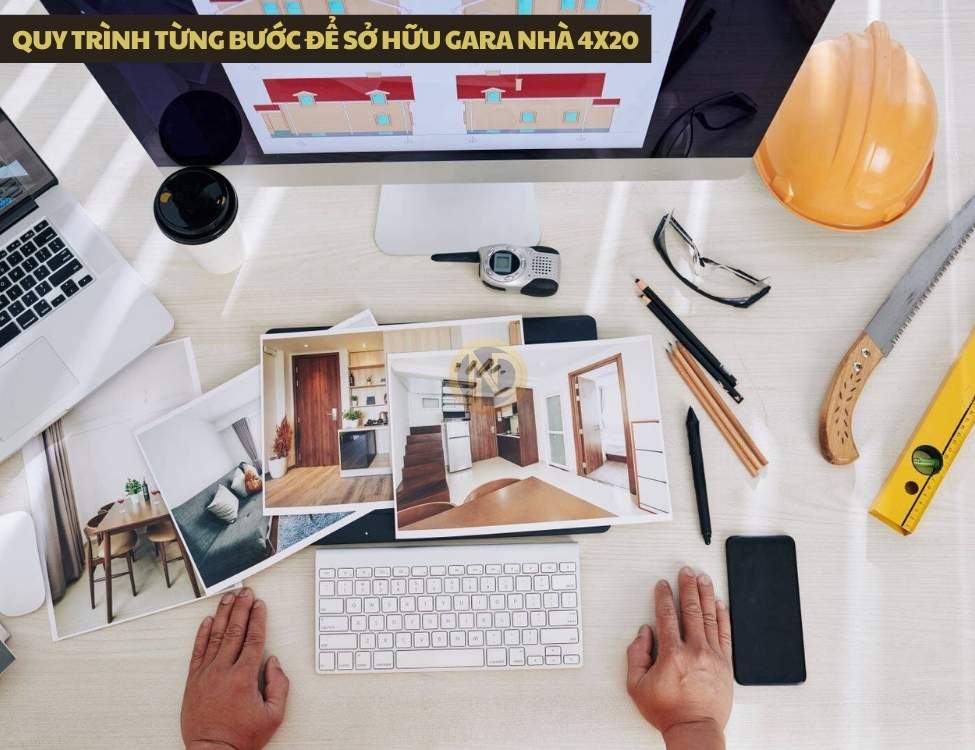 Quy trình từng bước để sở hữu gara nhà 4x20 được tận dụng tối đa