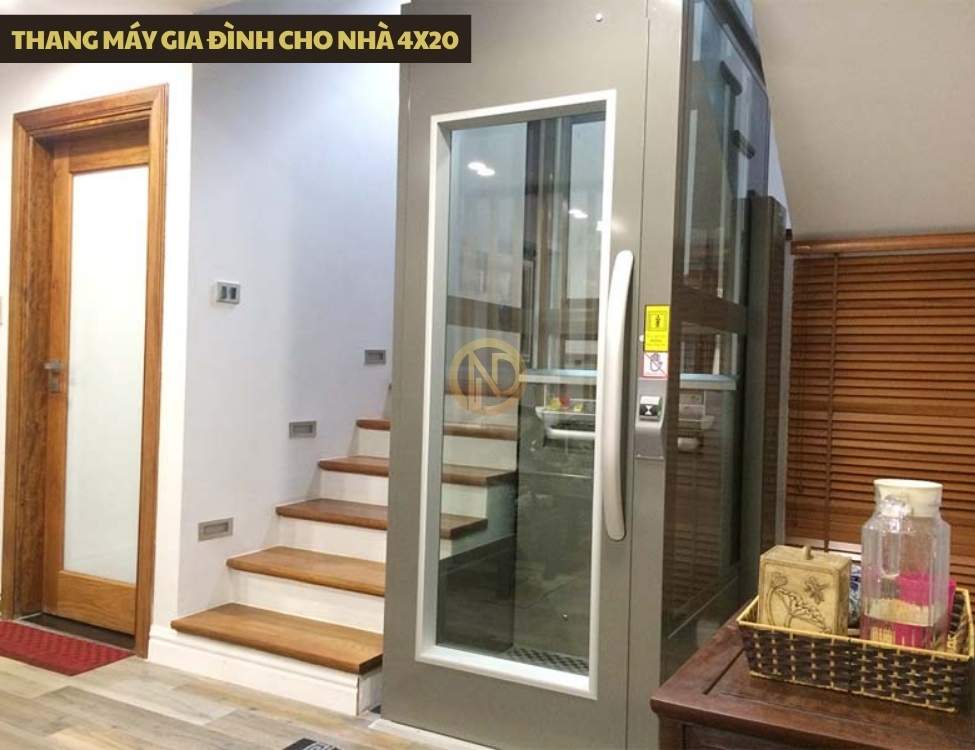 Thang máy gia đình cho nhà 4x20: kích thước, loại và yêu cầu tối thiểu