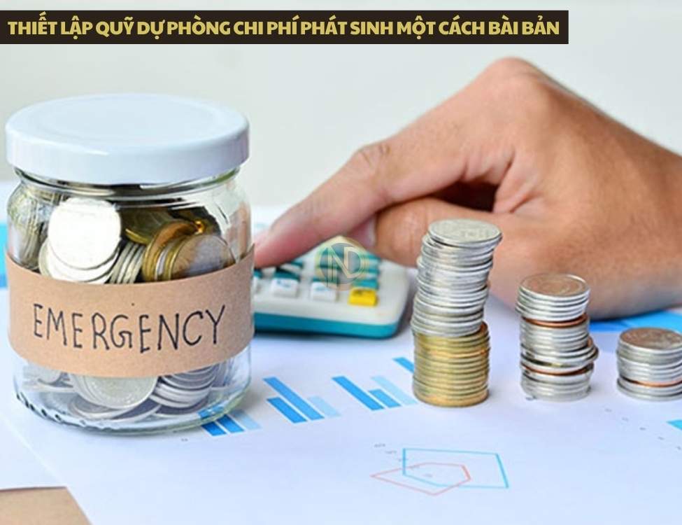 Thiết lập quỹ dự phòng chi phí phát sinh một cách bài bản