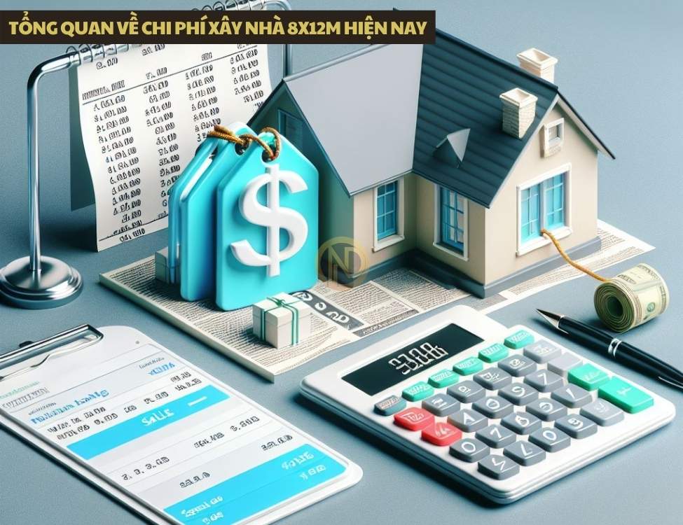 Tổng quan về chi phí xây nhà 8x12m hiện nay
