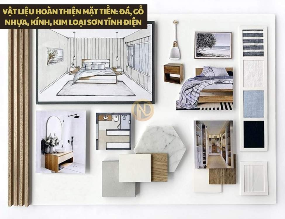 Vật liệu hoàn thiện mặt tiền