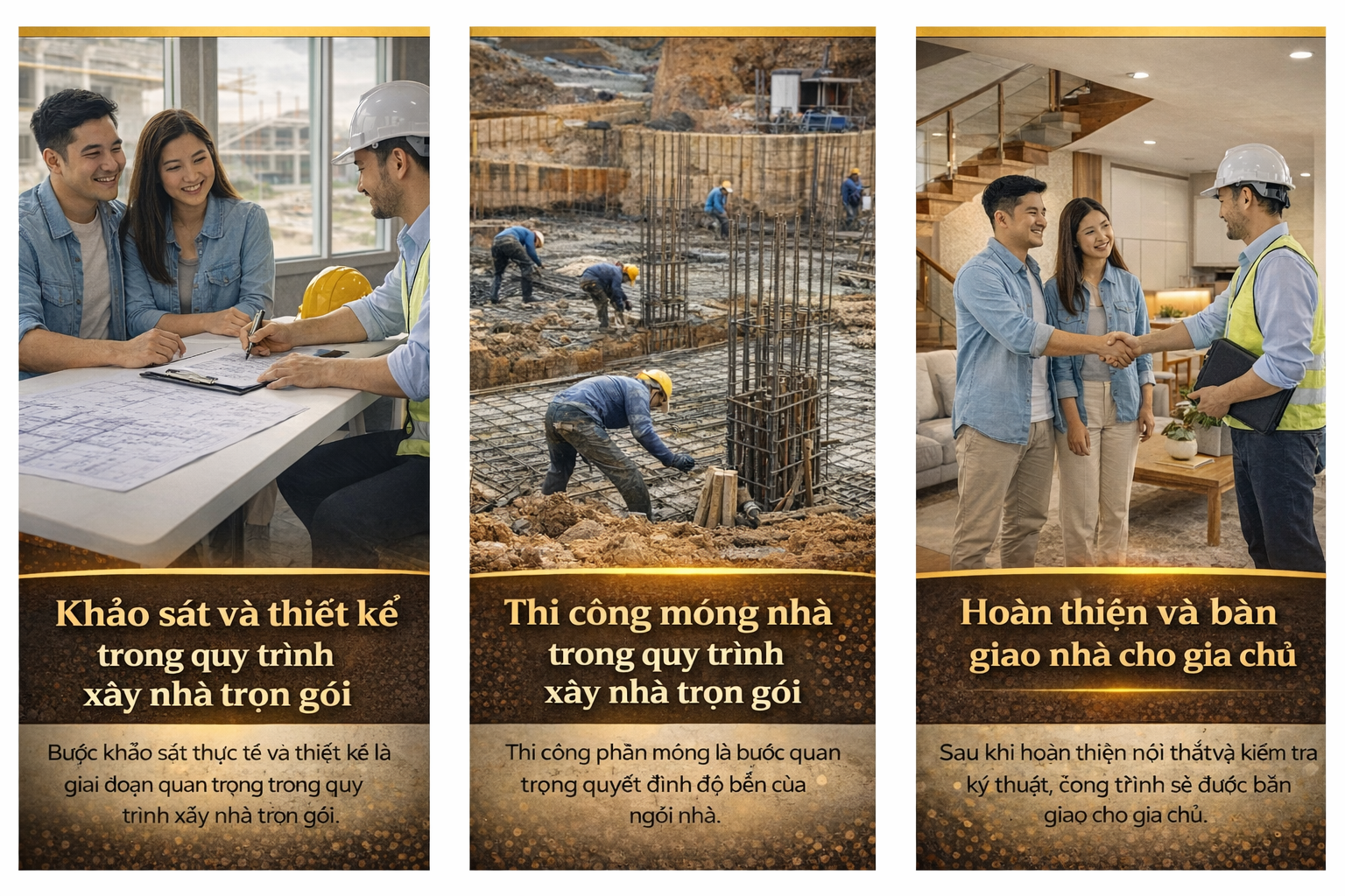 Quy trình xây nhà trọn gói bước khảo sát và thiết kế nhà ở