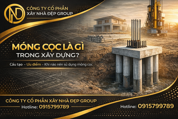 móng cọc là gì trong xây dựng nhà ở
