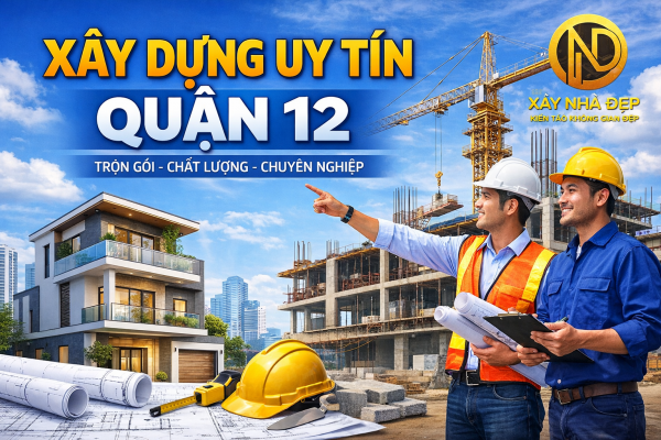 Xây dựng uy tín Quận 12 – Xây Nhà Đẹp