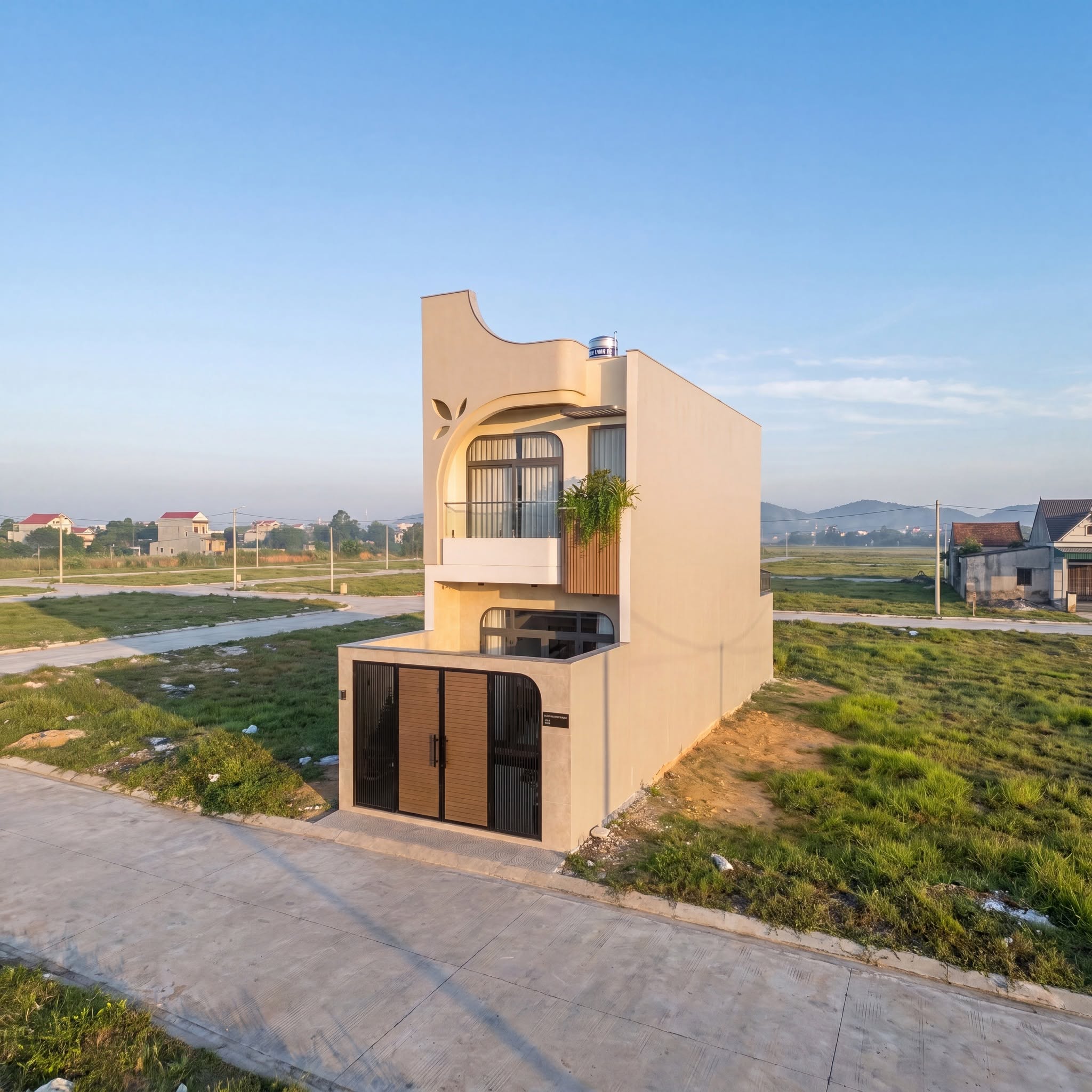 Nhà phố 1 trệt 1 lầu hiện đại