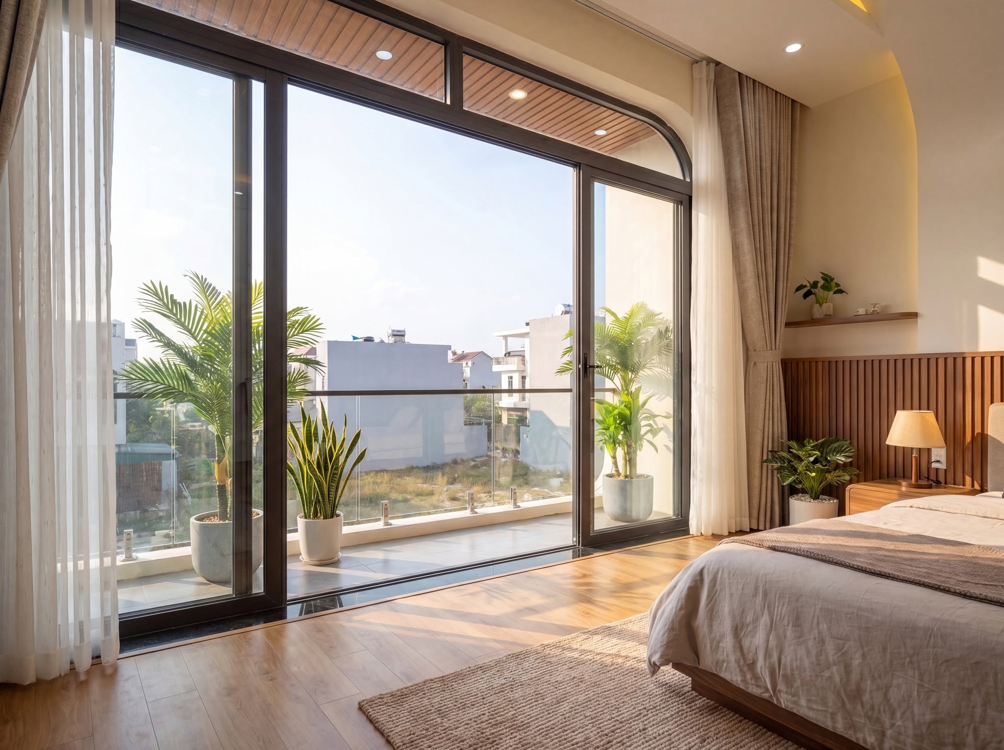 Phòng ngủ mẫu nhà 5x20