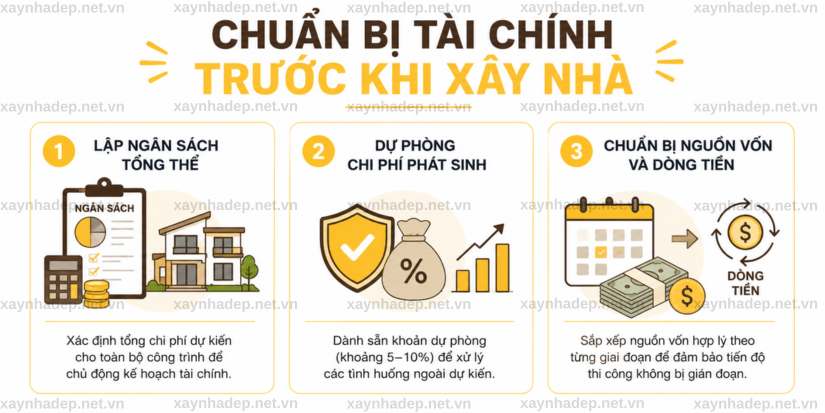 Chủ đầu tư cần chuẩn bị gì trước khi xây nhà ?