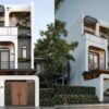 Mẫu nhà phố 4x17m 1 trệt 2 lầu 1 tum hiện đại 4 phòng ngủ
