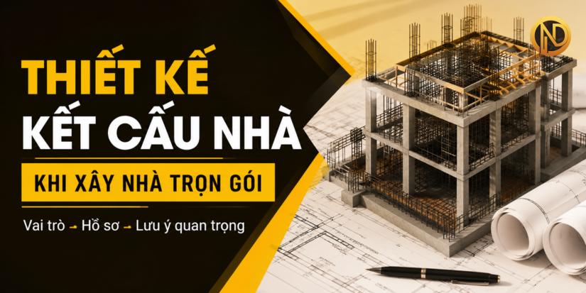 Thiết Kế Kết Cấu Nhà Khi Xây Nhà Trọn Gói Là Gì