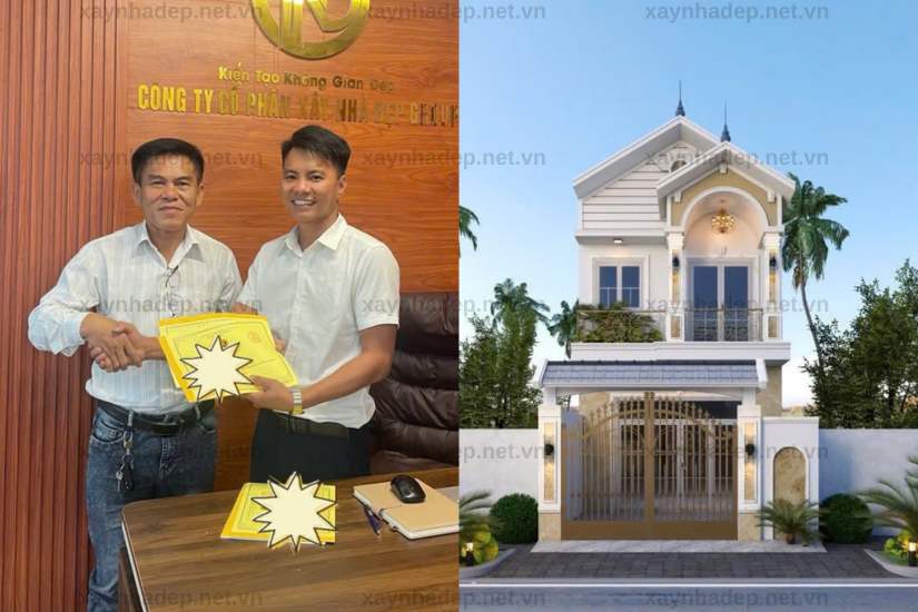 Nhà 2 tầng mái Thái, anh Huy, An Viễn, Đồng Nai