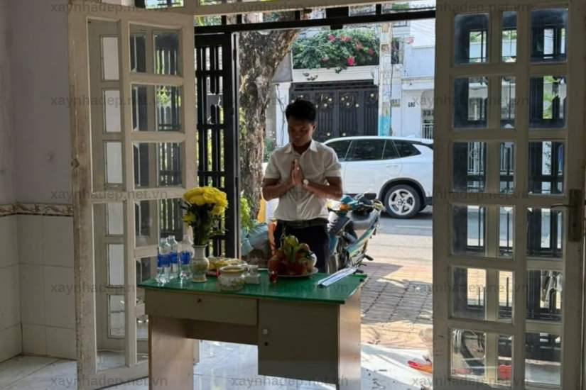 Nhà 3 tầng hiện đại tại Quận 9, TP.HCM , anh Quý