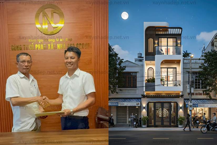 Nhà 3 tầng hiện đại tại Quận 9, TP.HCM , anh Quý