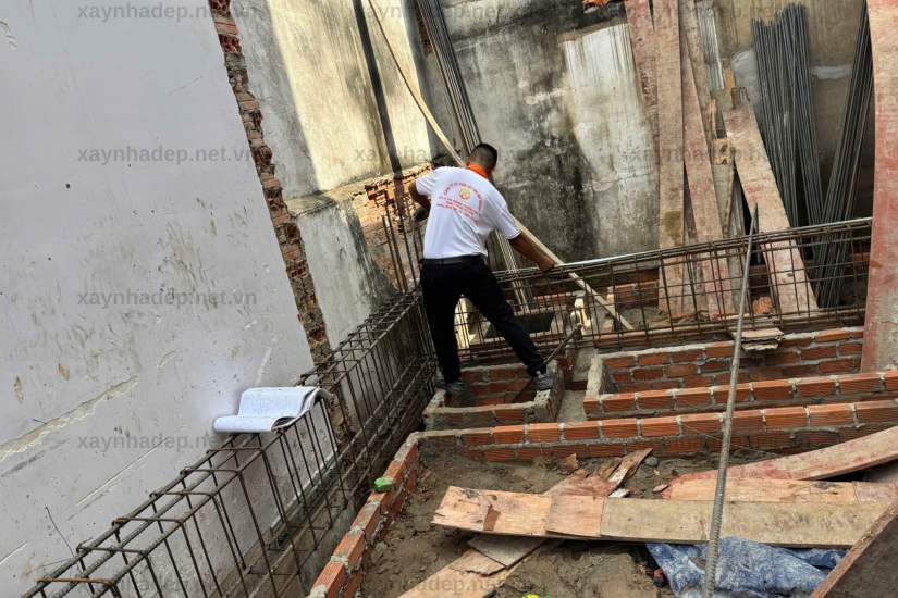 Nhà 3 tầng hiện đại tại Quận 9, TP.HCM , anh Quý