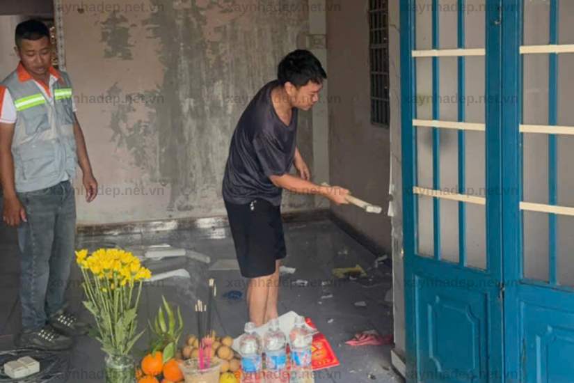 Nhà 3 tầng hiện đại của chị Nhự, phường Đông Thạnh, TPHCM
