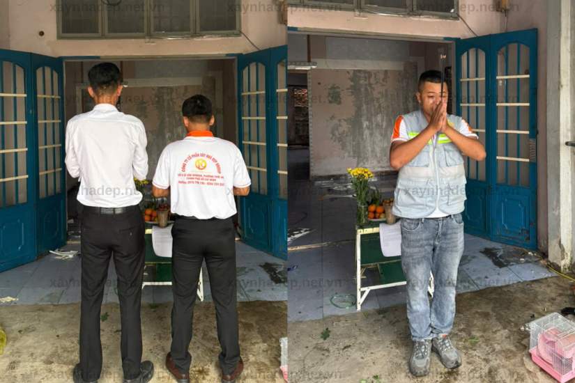 Nhà 3 tầng hiện đại của chị Nhự, phường Đông Thạnh, TPHCM