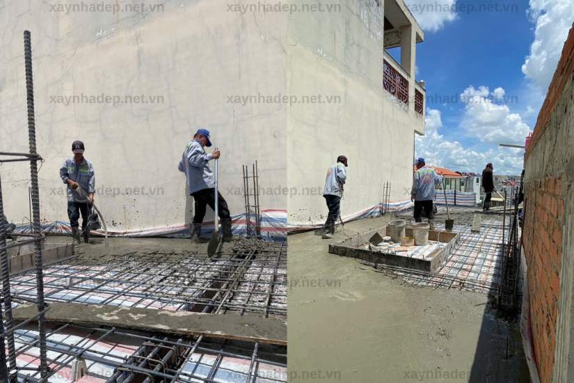 Sửa nhà nâng tầng chú An, Gò Vấp, TPHCM