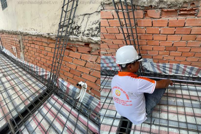Sửa nhà nâng tầng chú An, Gò Vấp, TPHCM