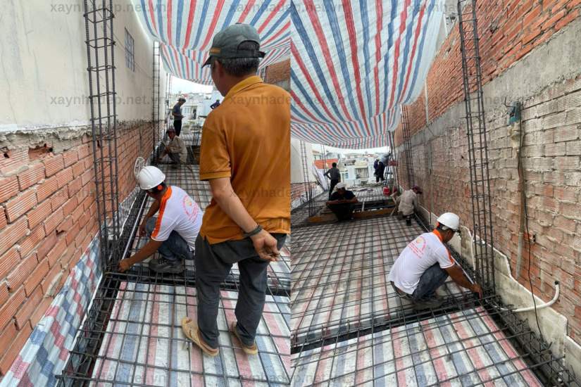 Sửa nhà nâng tầng chú An, Gò Vấp, TPHCM