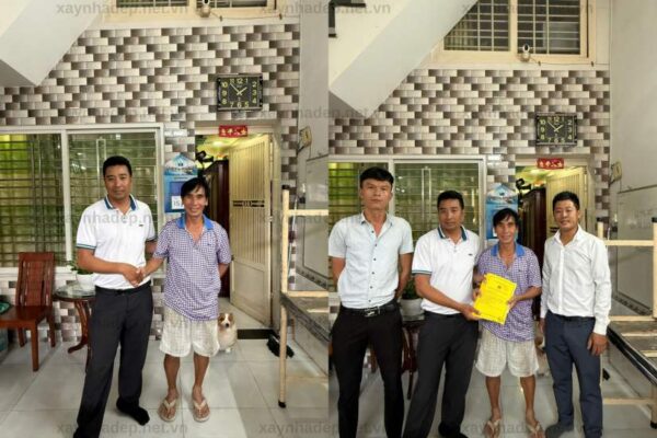 Sửa nhà nâng tầng chú An, Gò Vấp, TPHCM