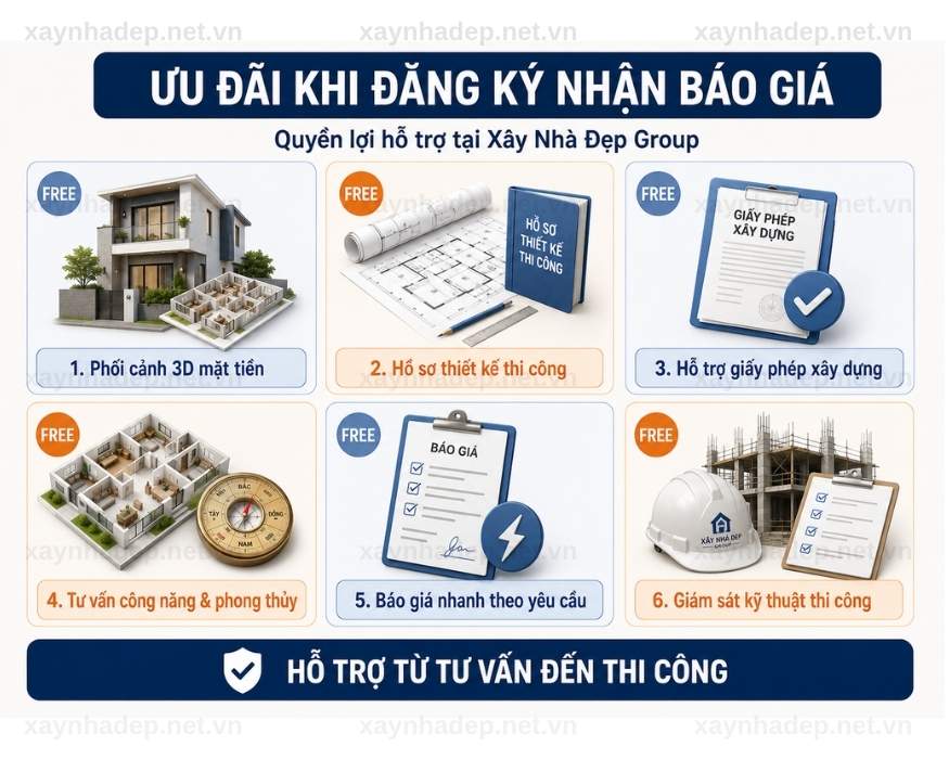 Dịch vụ xây nhà trọn gói