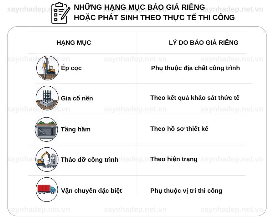 Dịch vụ xây nhà trọn gói