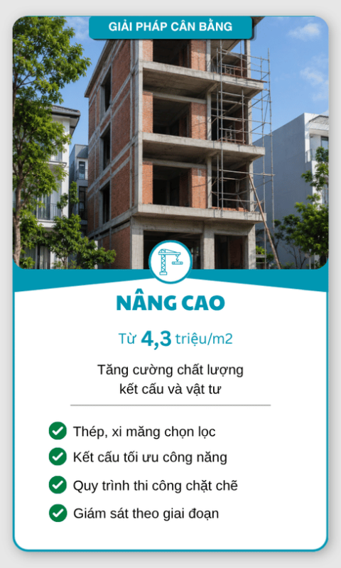 Gói xây thô nâng cao