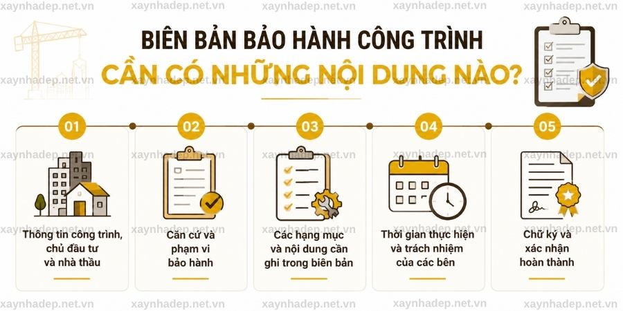 Biên Bản Bảo Hành Công Trình Là Gì