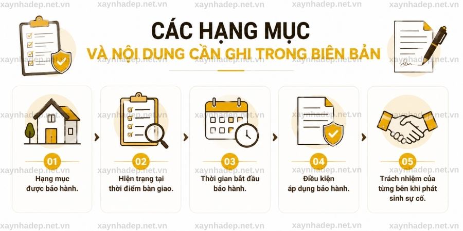 Biên Bản Bảo Hành Công Trình Là Gì