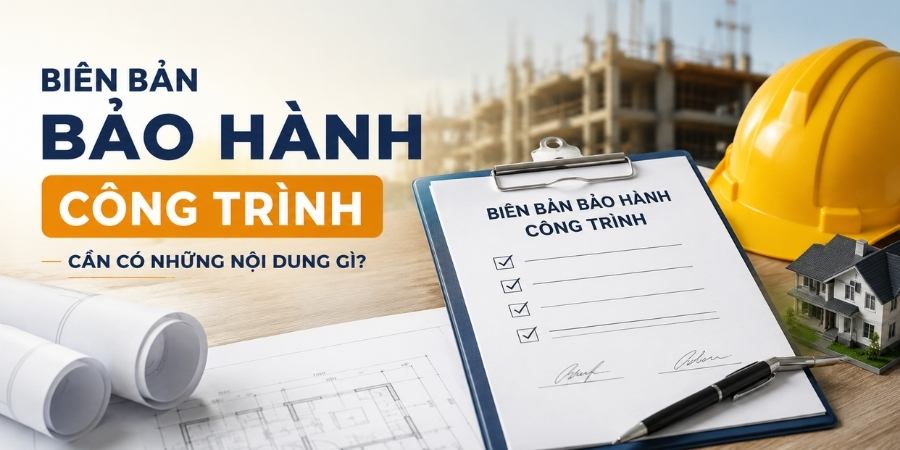 Biên Bản Bảo Hành Công Trình Là Gì
