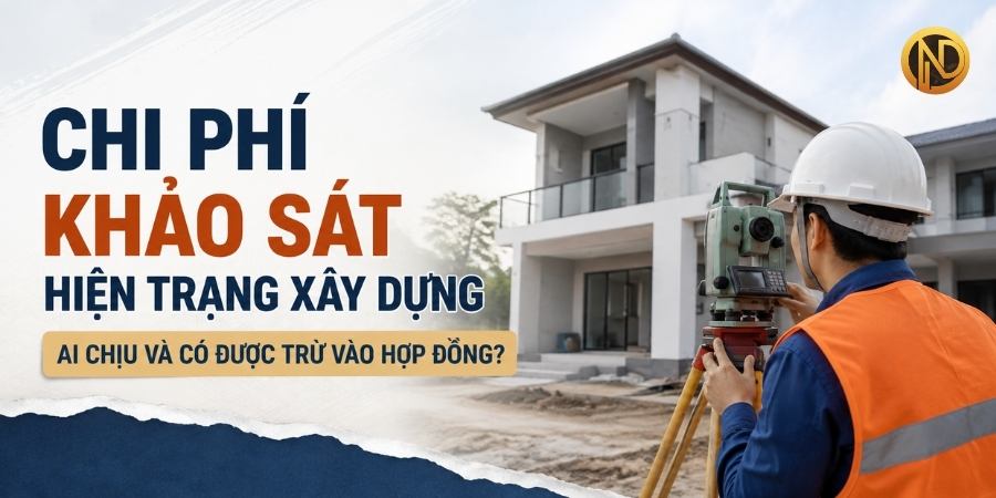 Chi Phí Khảo Sát Hiện Trạng Xây Dựng Ai Chịu? Có Được Trừ Vào Hợp Đồng Không?